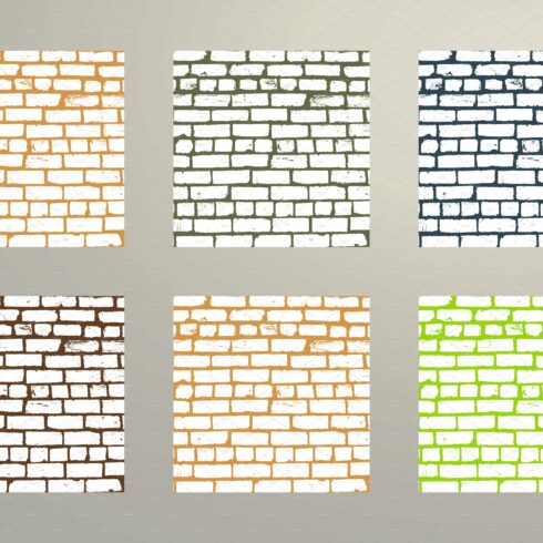 Simple old brickwork design Vol.2 cover image.