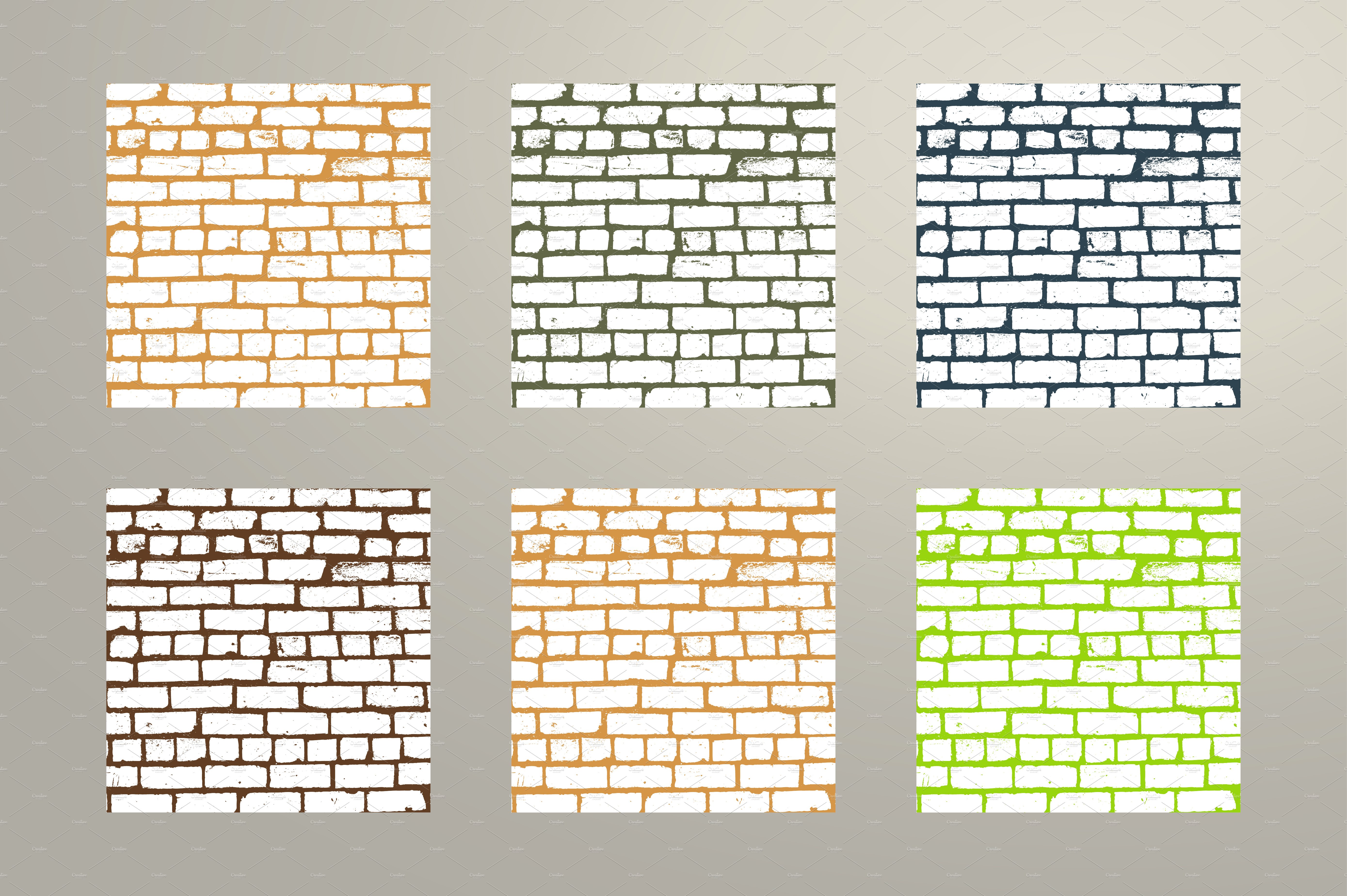 Simple old brickwork design Vol.2 cover image.