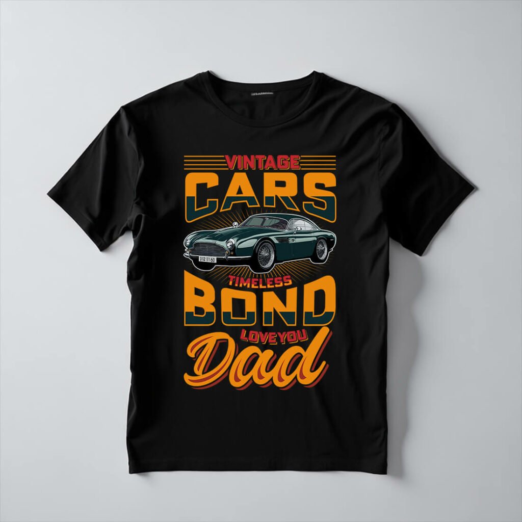 Vintage Legends Of The Road: The Best Classic Car T-shirt Design Vector ...