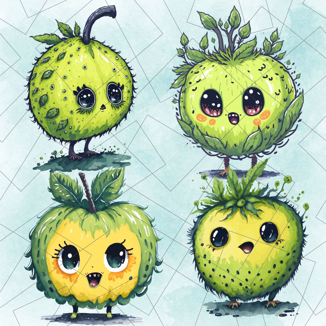 Learn How to Draw a Kiwi (Birds) Step by Step : Drawing Tutorials