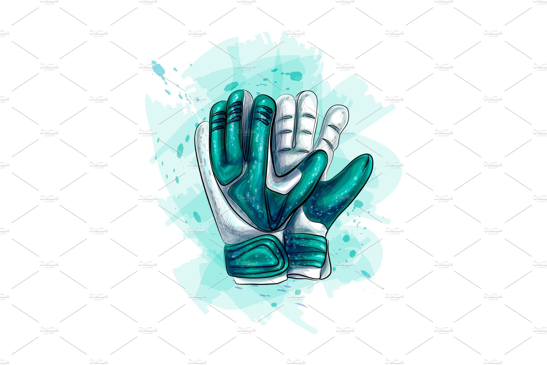 Goalkeeper gloves cover image.