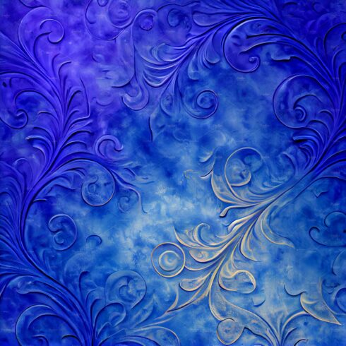 Pearl and blue venetian plaster cover image.