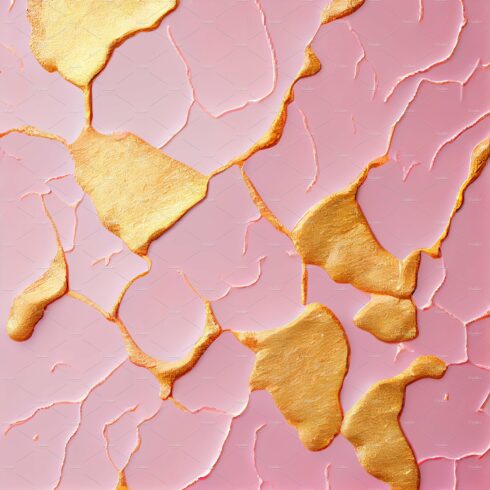 Pink and gold venetian plaster cover image.