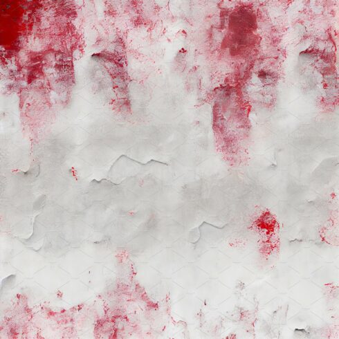 White and red venetian plaster cover image.