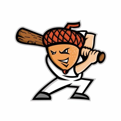 Acorn Baseball Mascot cover image.