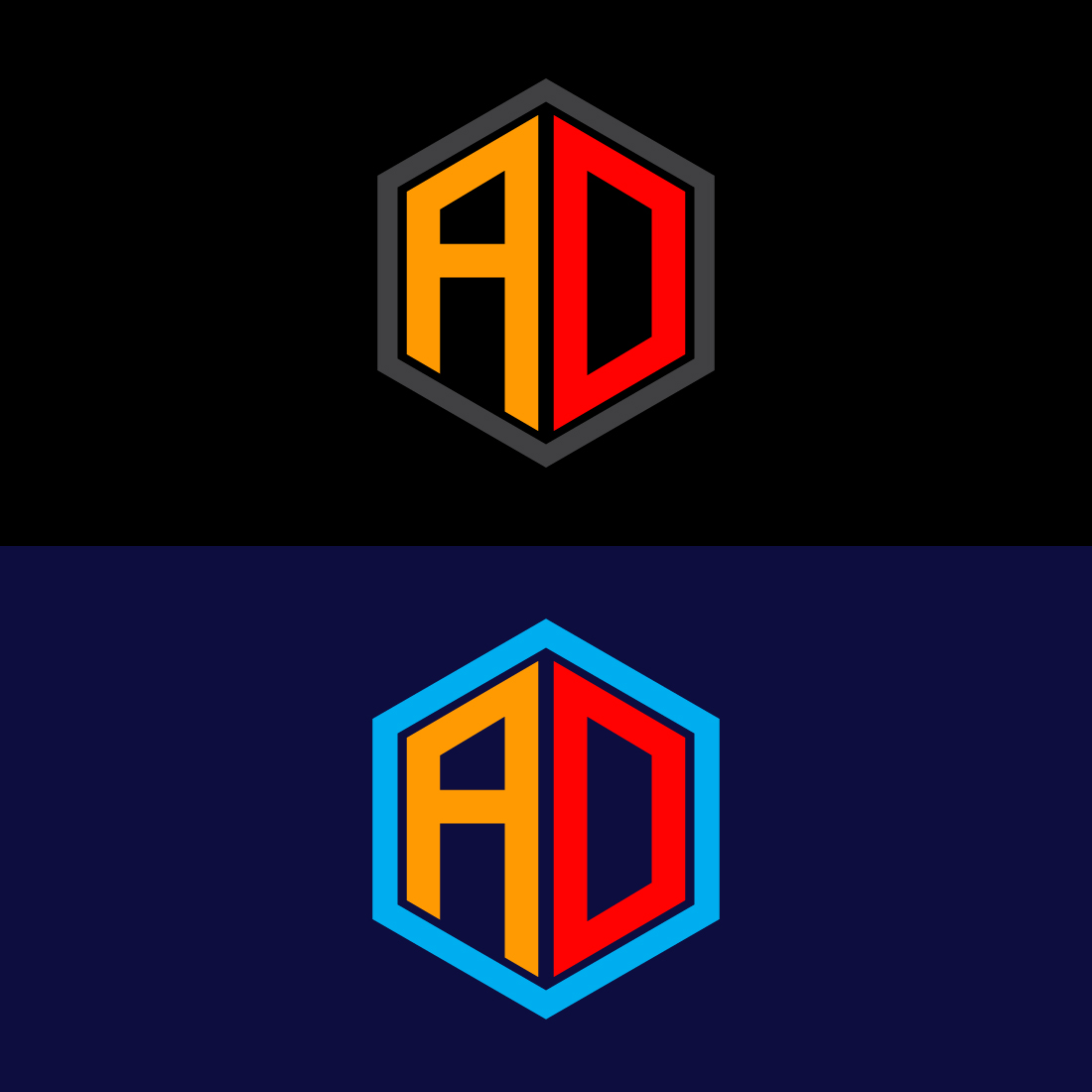 AD Logo Design cover image.