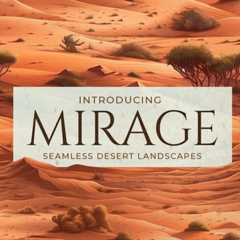 Mirage - Seamless Desert Patterns cover image.