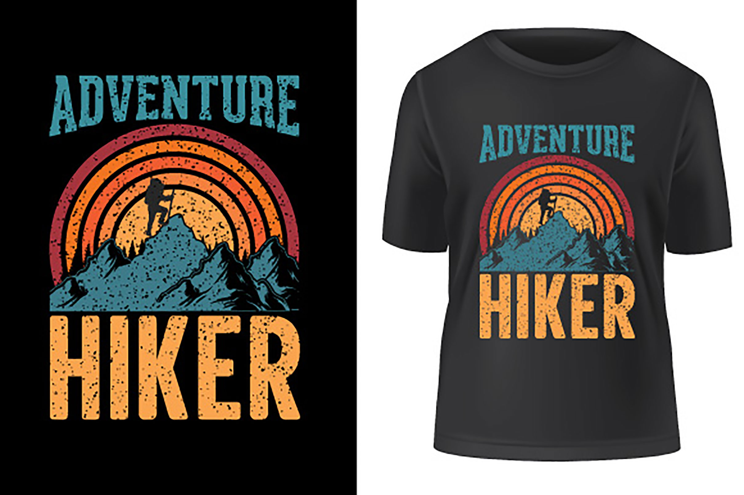 Adventure hiking design like t-shirt Lovers pinterest preview image.