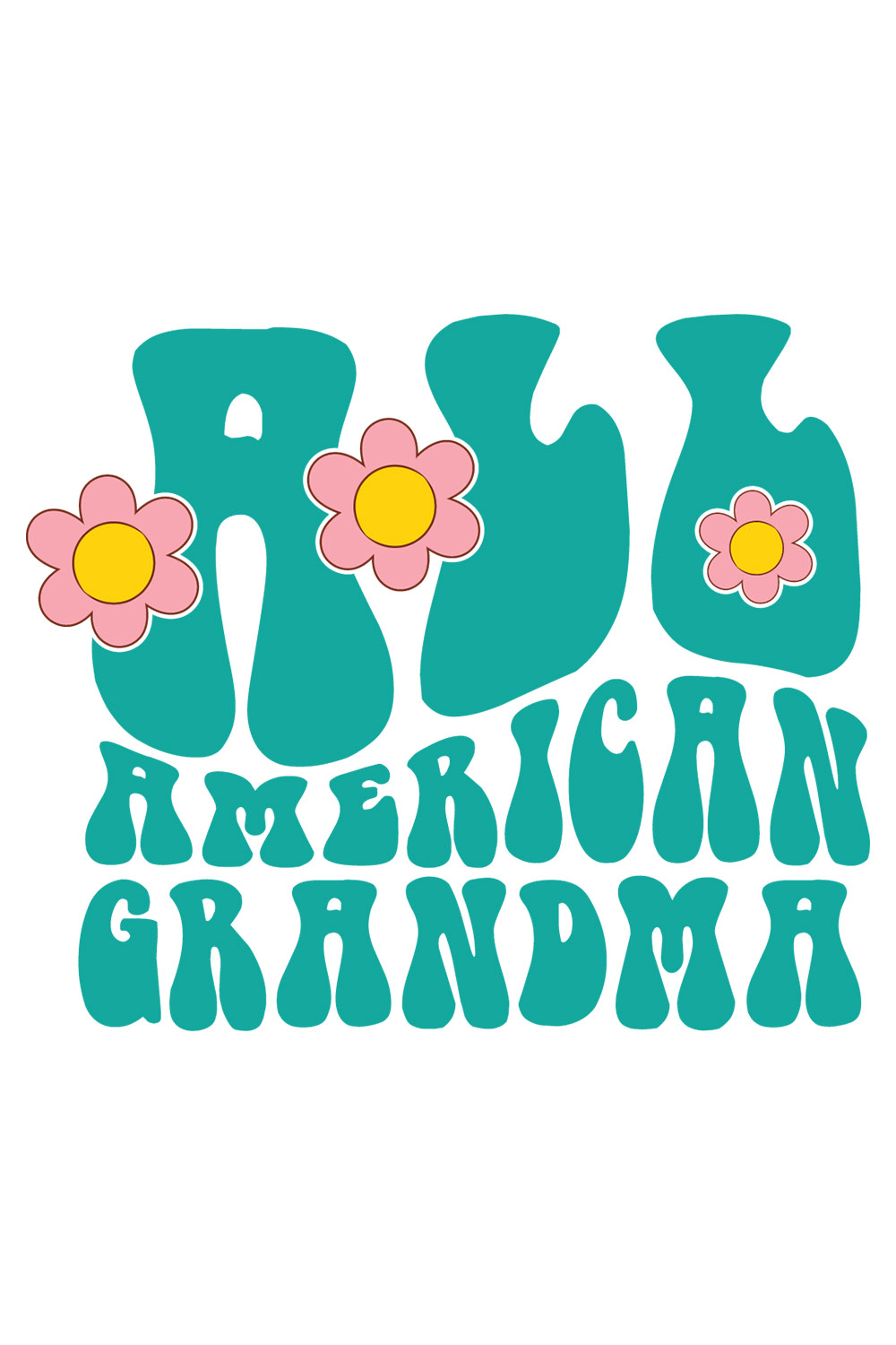 All American Grandma pinterest preview image.