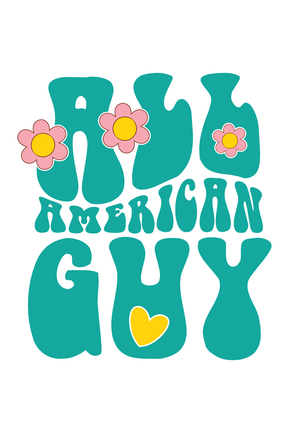 All American Guy pinterest preview image.