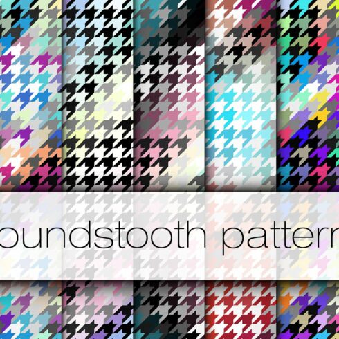 10 houndstooth patterns cover image.