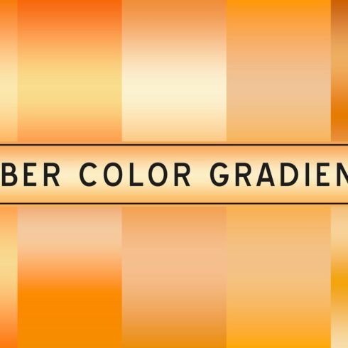 Amber Color Gradients cover image.
