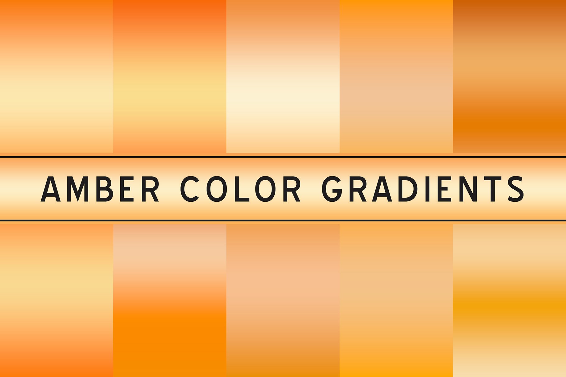 Amber Color Gradients cover image.