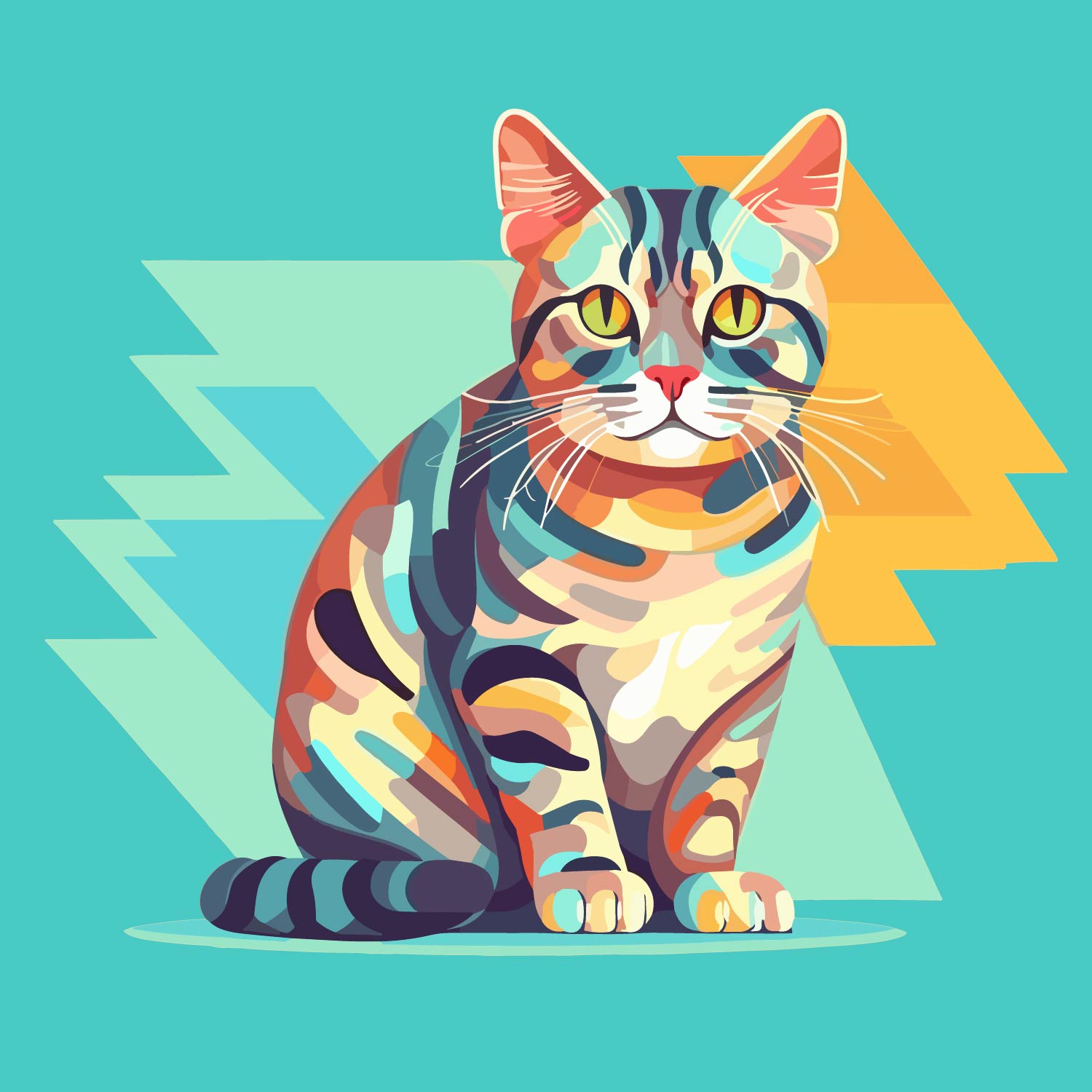 Vibrant : American Shorthair cover image.