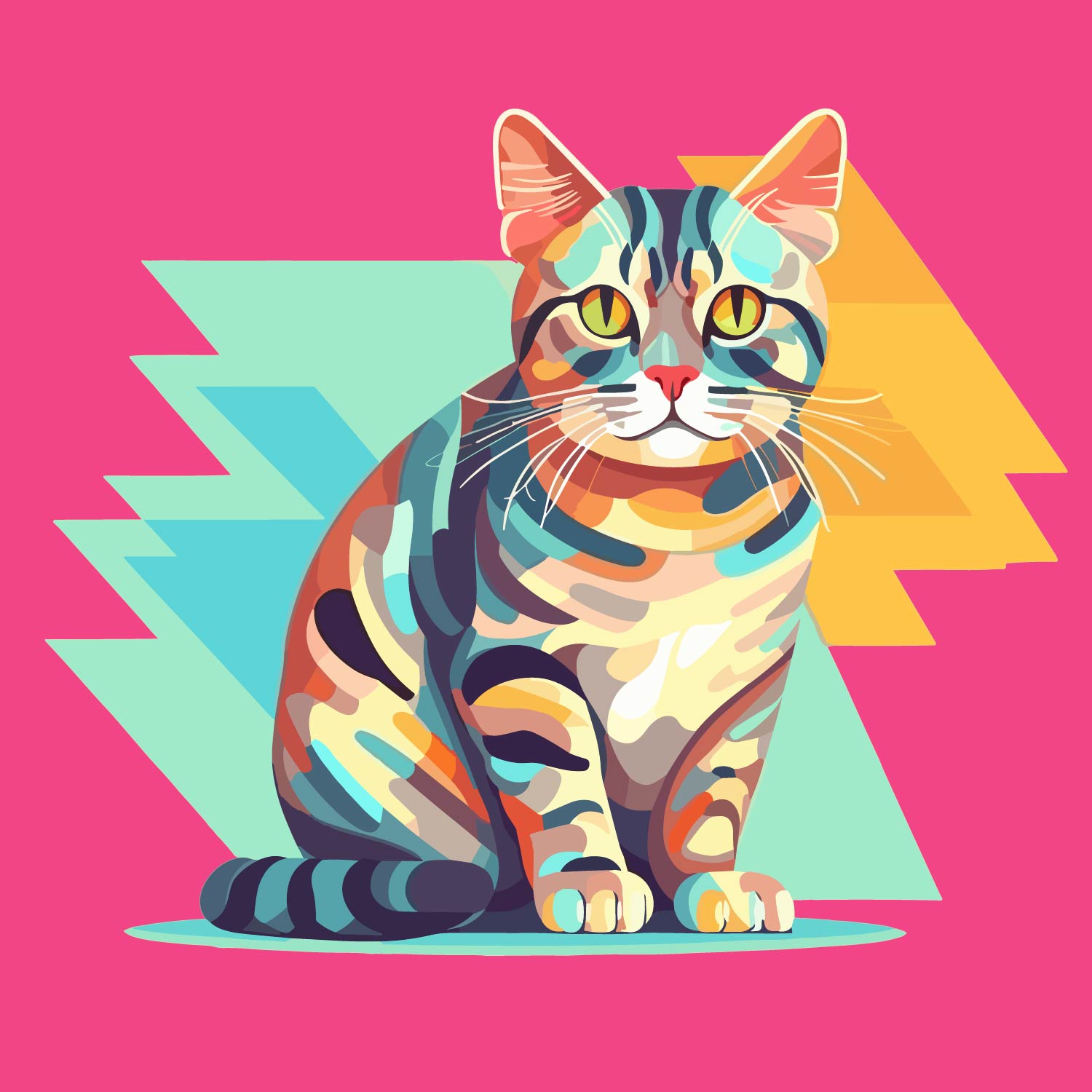 Vibrant : American Shorthair preview image.