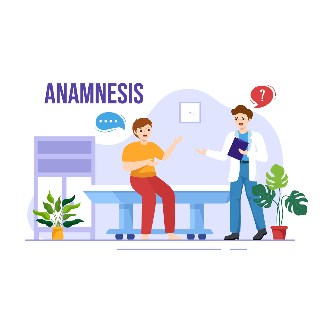 14 Anamnesis System Illustration preview image.
