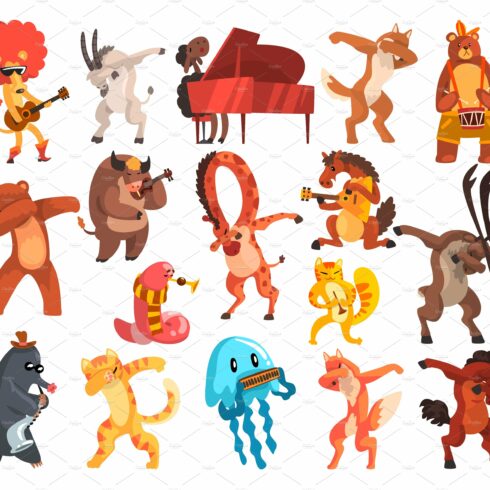 Various Animals Standing in Dub cover image.