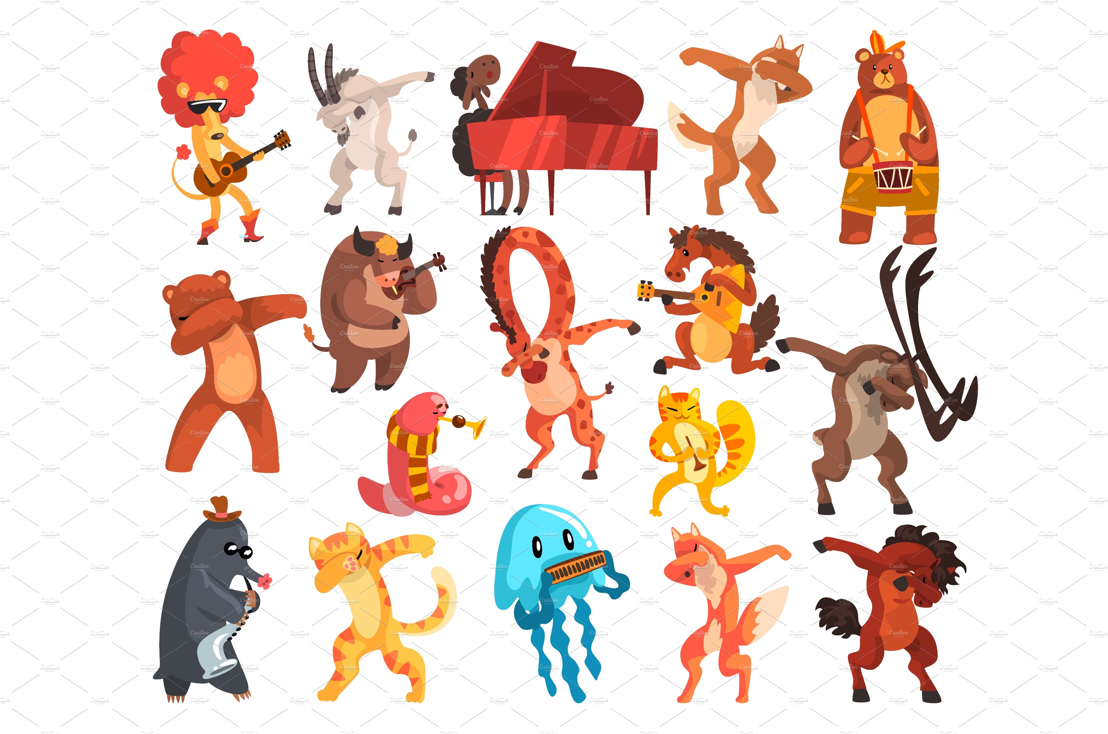 Various Animals Standing in Dub cover image.