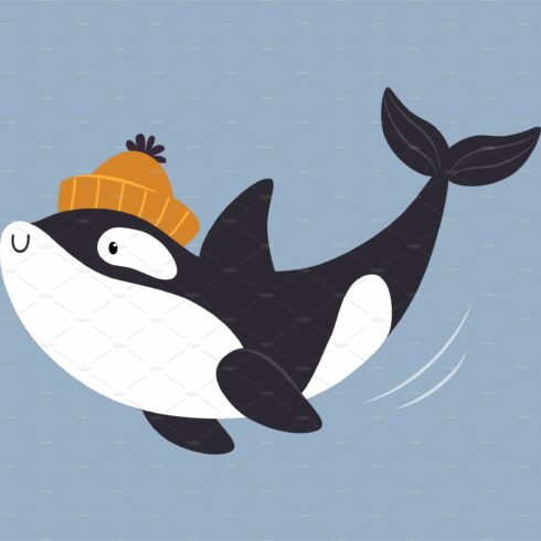 Cute Killer Whale or Orca as Arctic cover image.