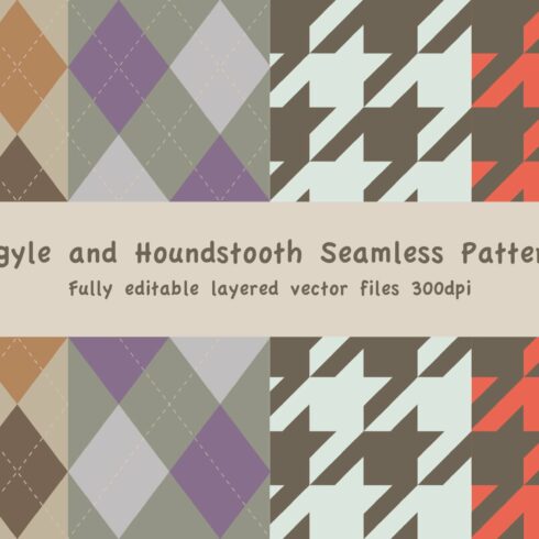 Argyle and Houndstooth Patterns cover image.