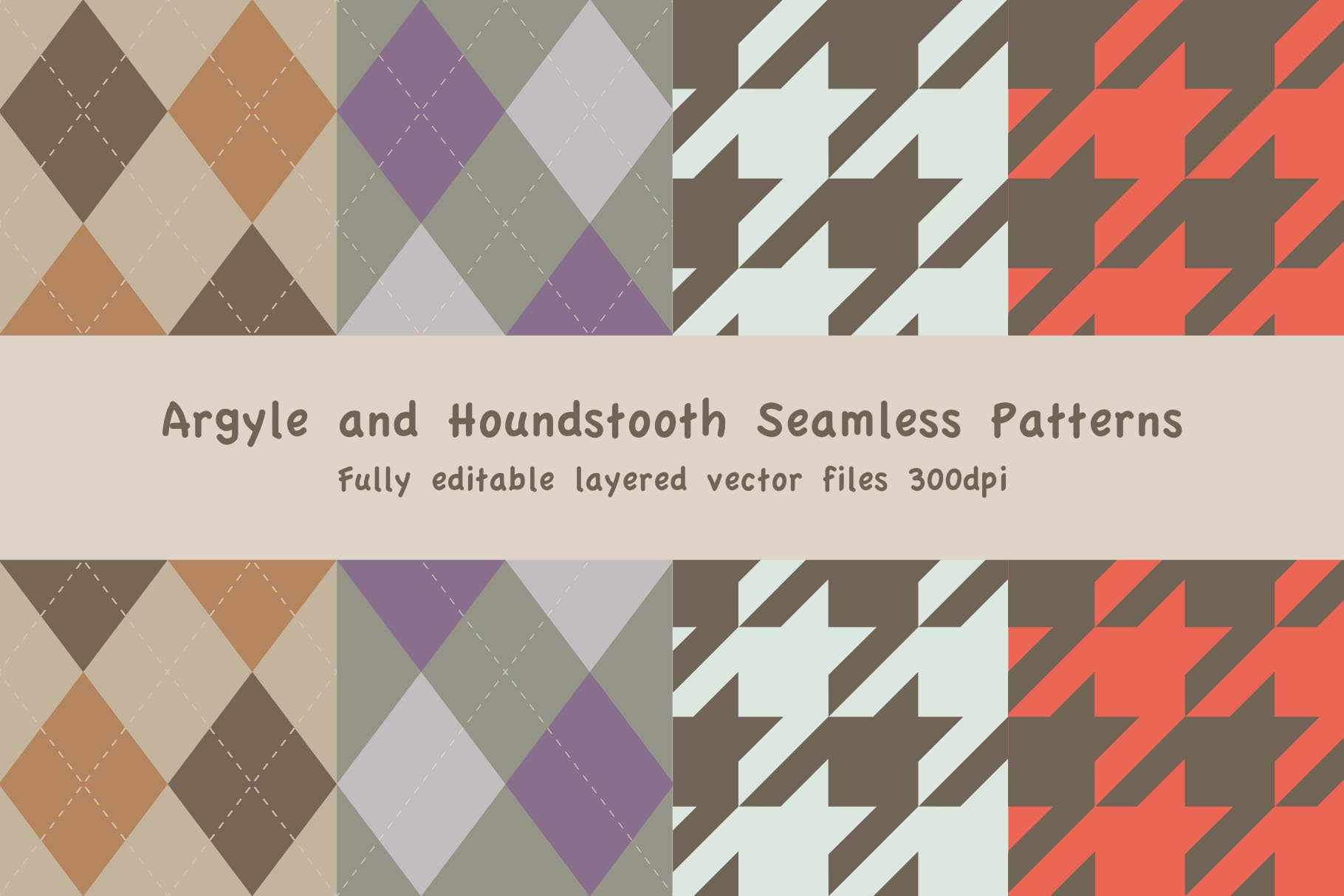 Argyle and Houndstooth Patterns cover image.