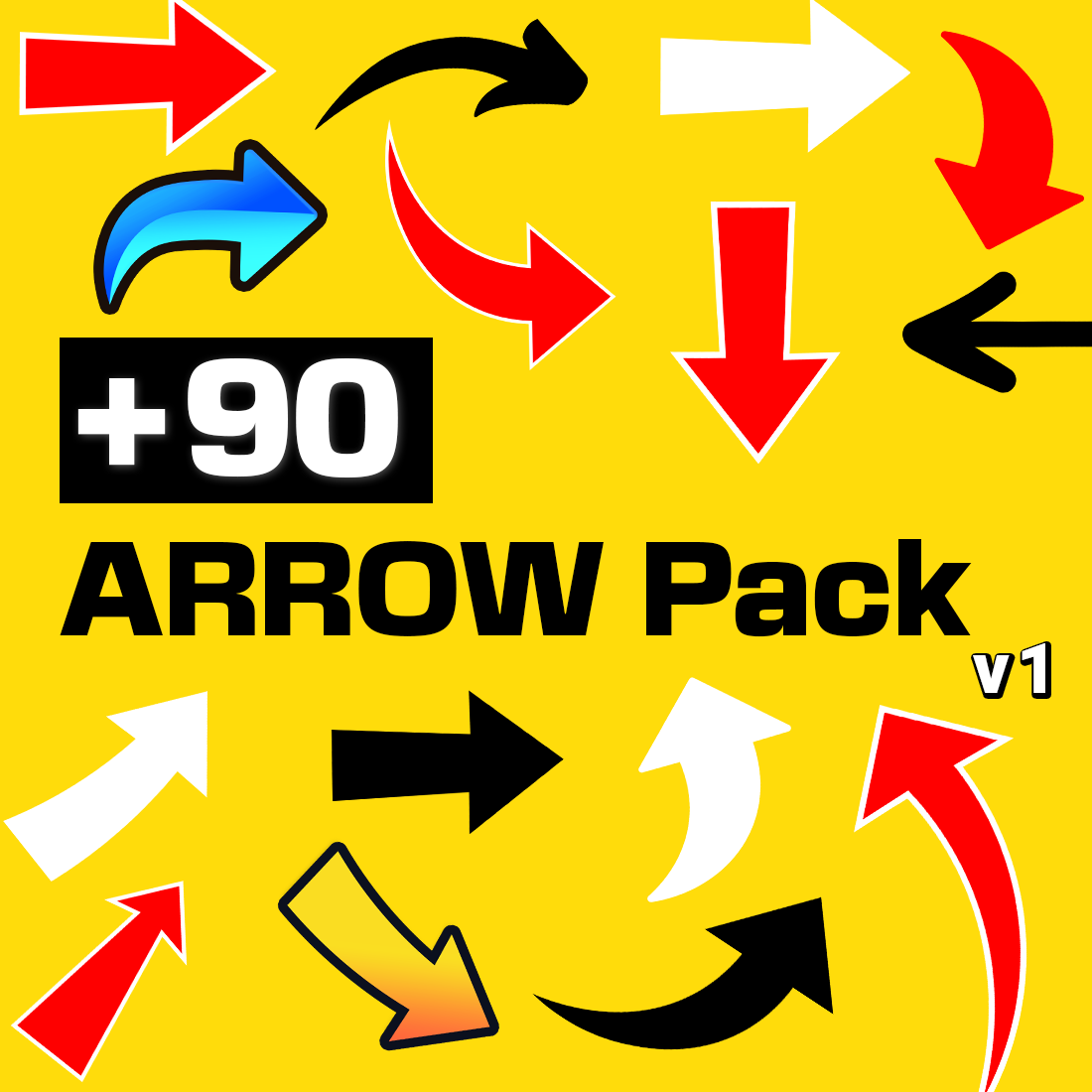 Arrow PNG Pack v1 cover image.