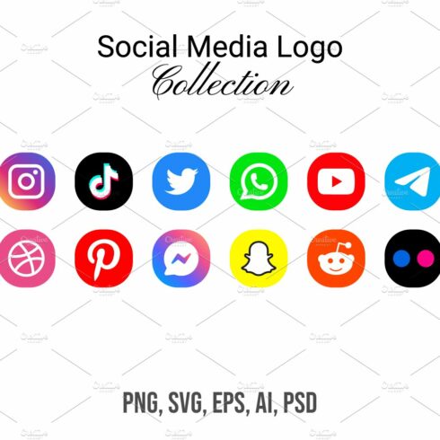 Popular Social Network Icons cover image.