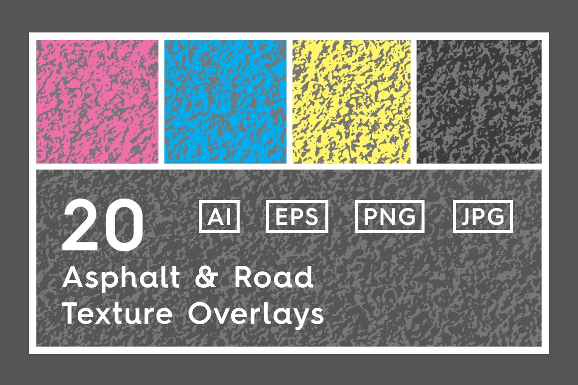 asphalt and road texture overlays header creative market 14