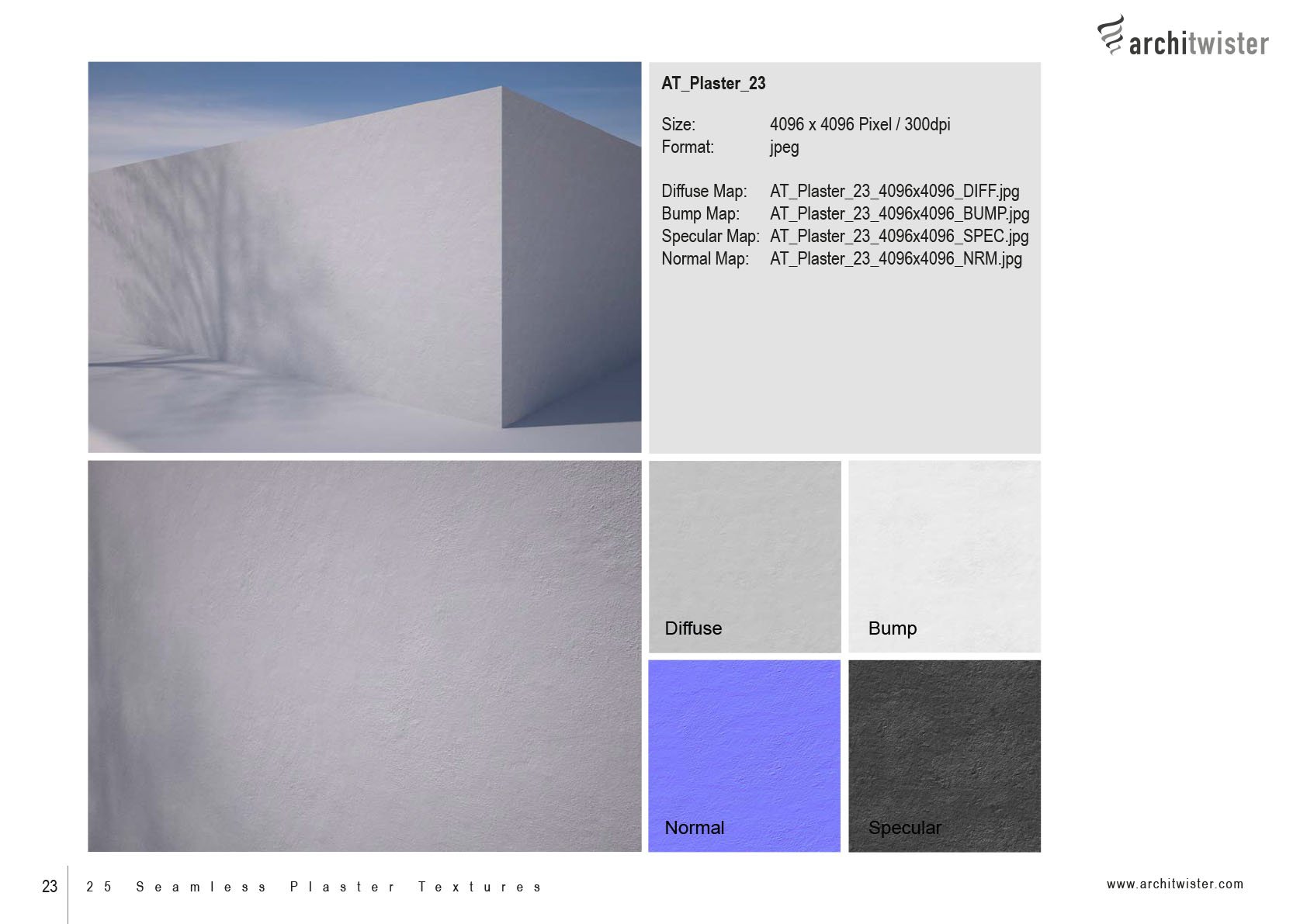 at plaster textures catalog 01 24 885