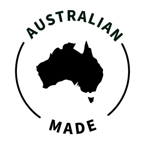 Made in Australia Vector Icon Set. Australian-Made Badge Symbols ...