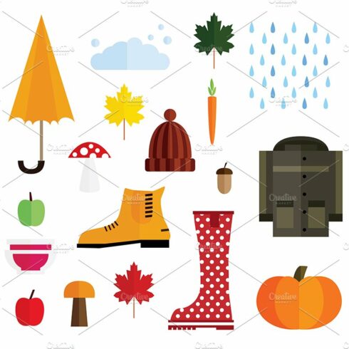 Set of Autumn Elements cover image.