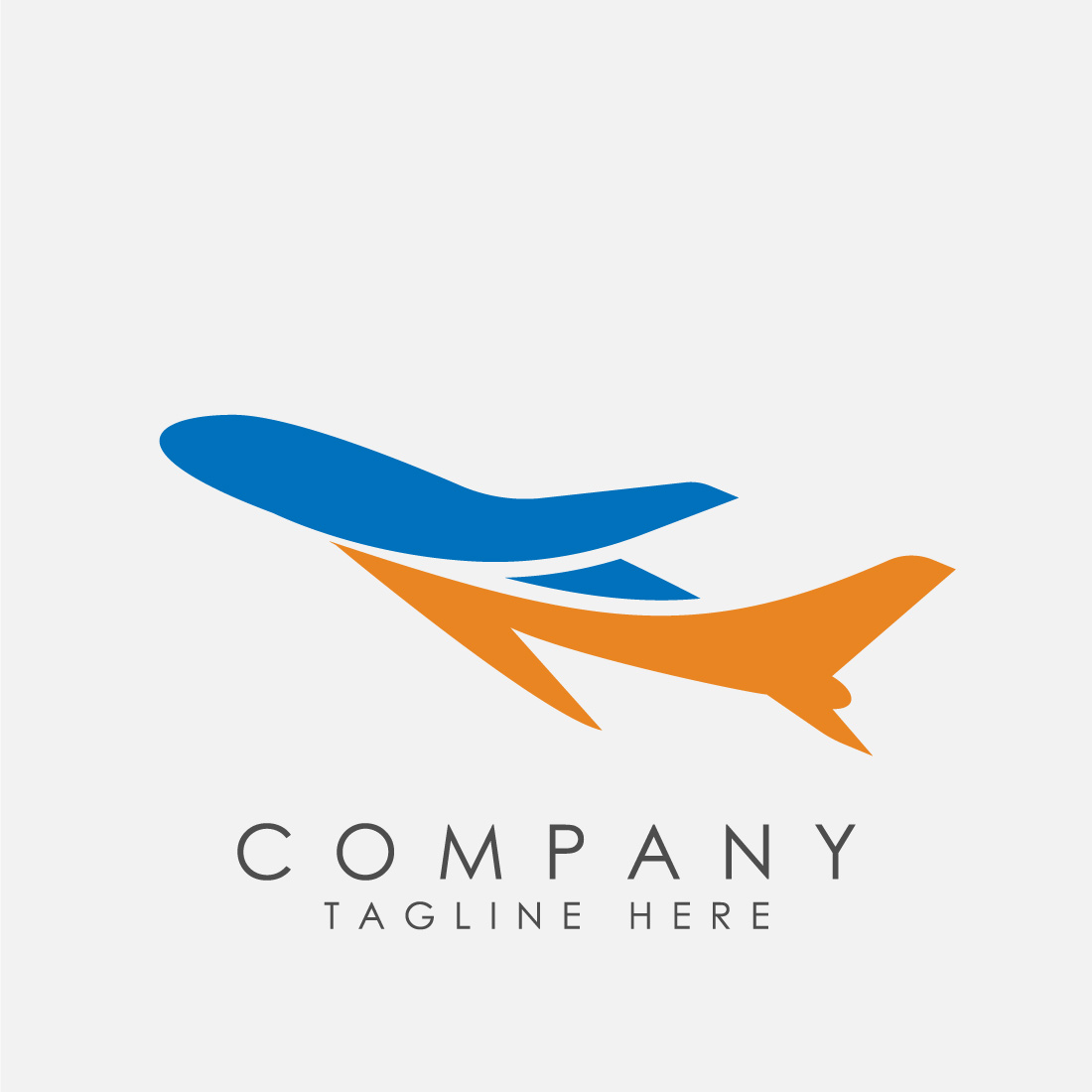 Airplane aviation vector logo design concept Airline logo plane travel icon Airport flight world aviation preview image.