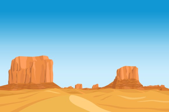 Desert landscape background cover image.