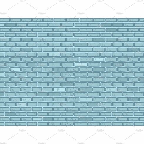 blue brick wall cover image.