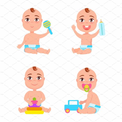 Set of Newborn Toddler Infants cover image.