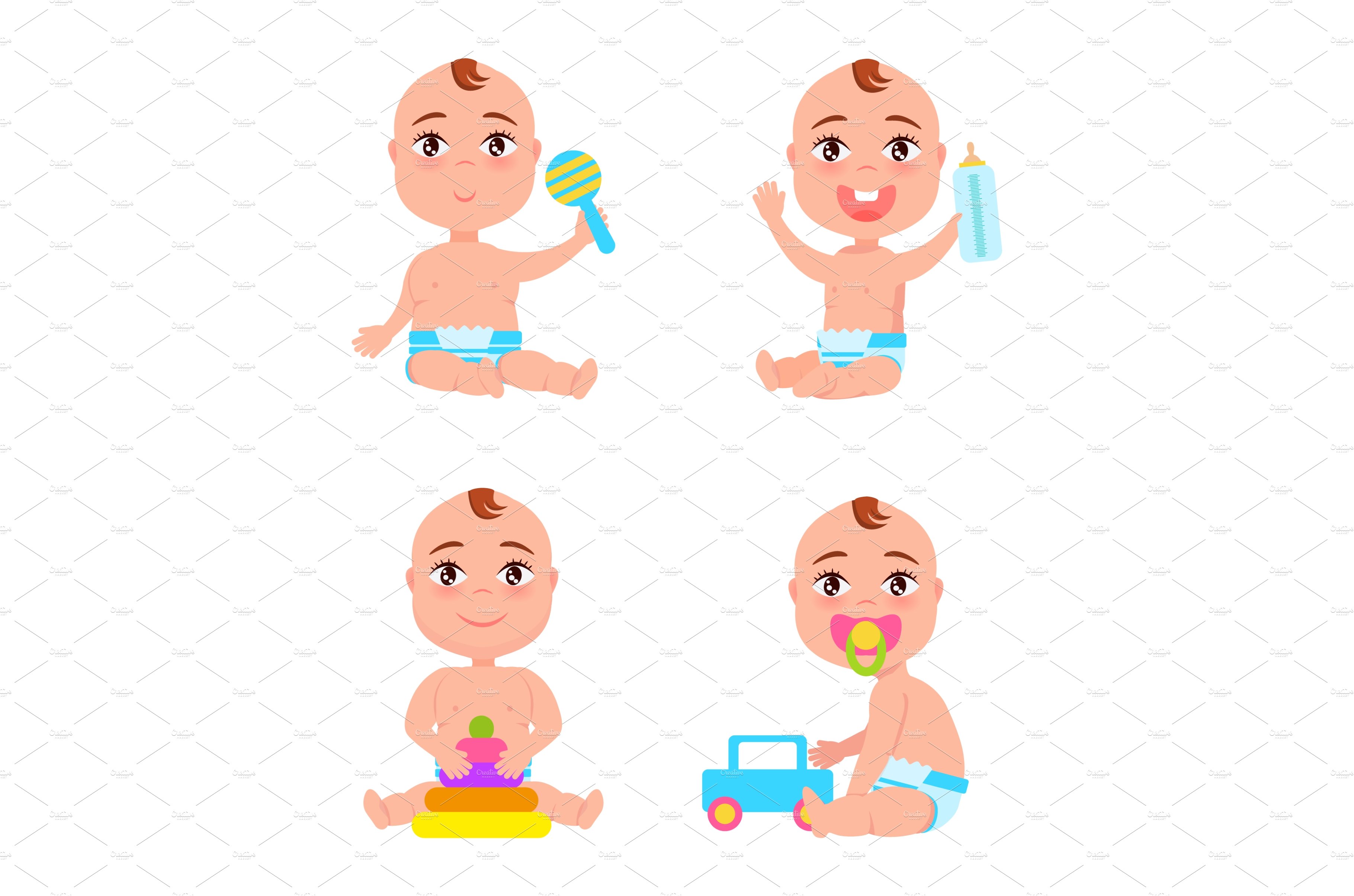 Set of Newborn Toddler Infants cover image.