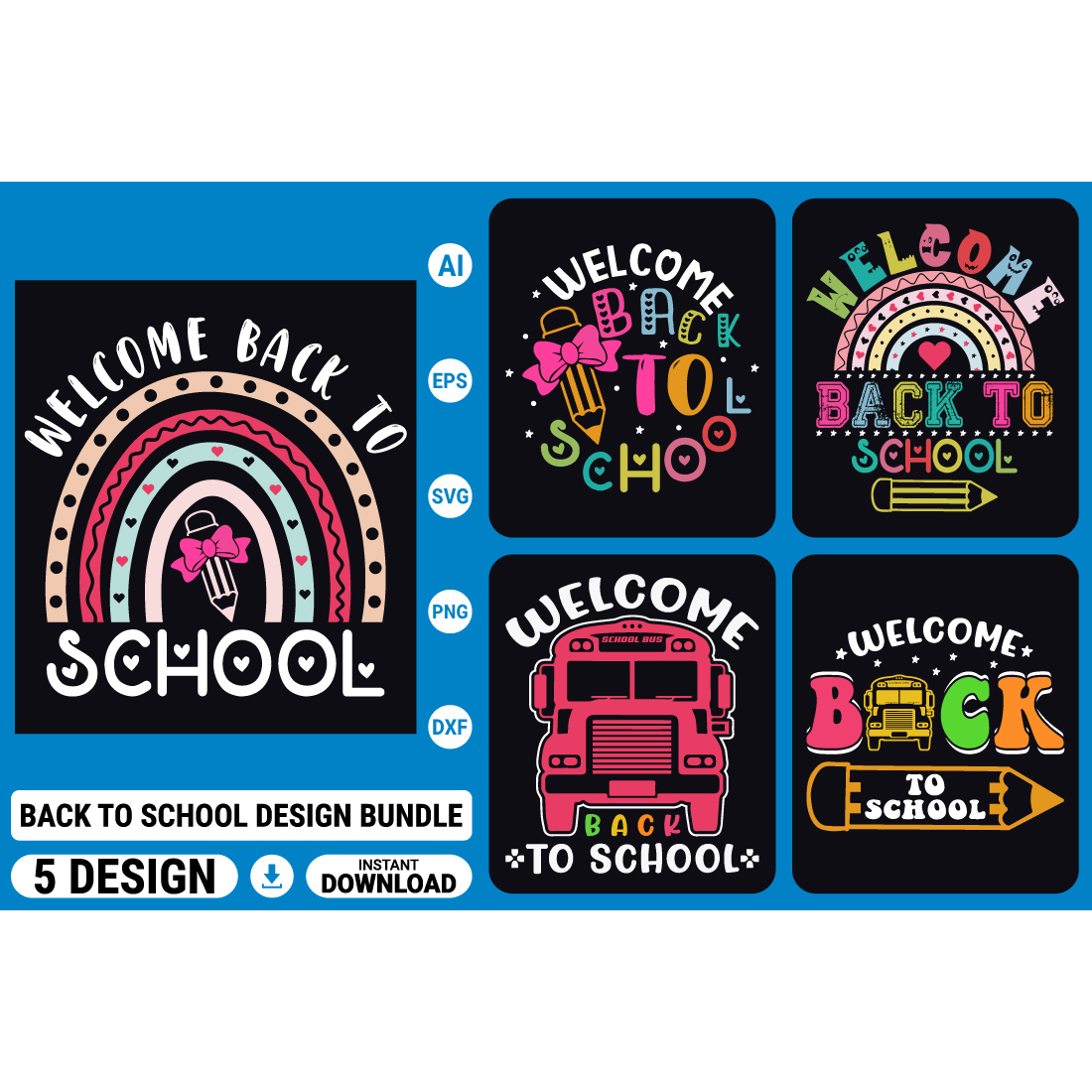 Welcome Back To School T-shirt Design,back,to,school back,to