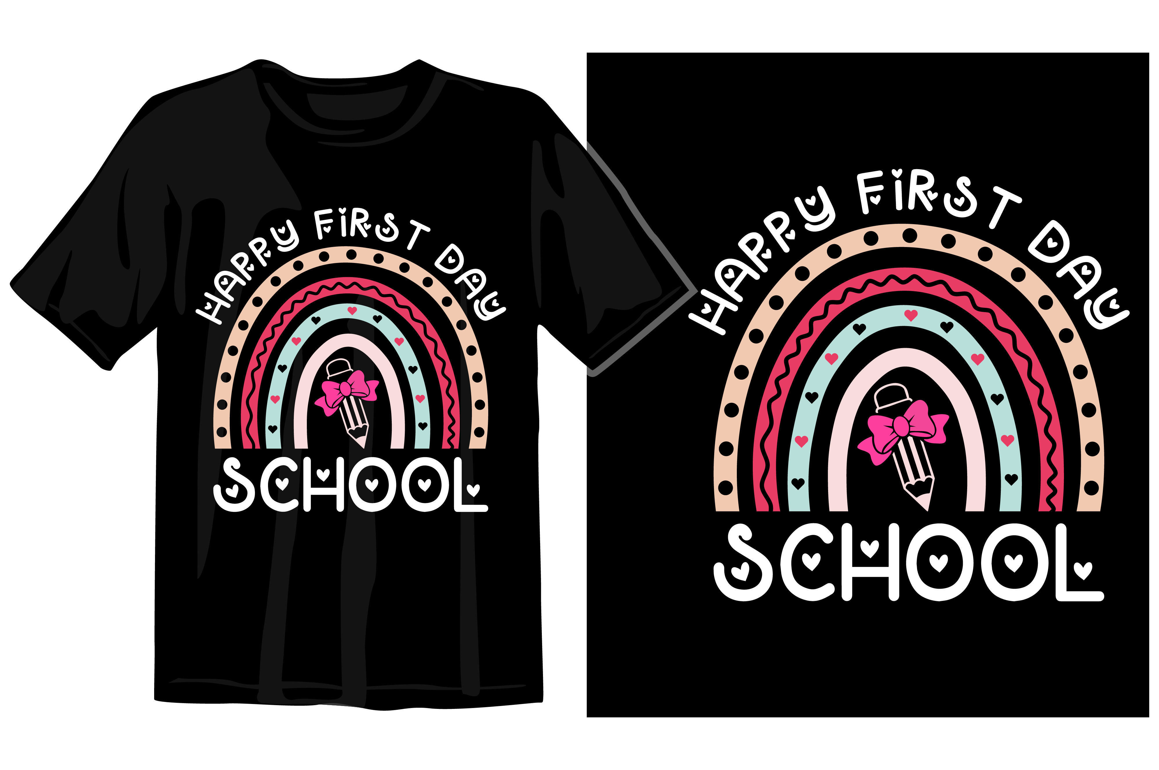 back to school t shirt bundle design 01 479