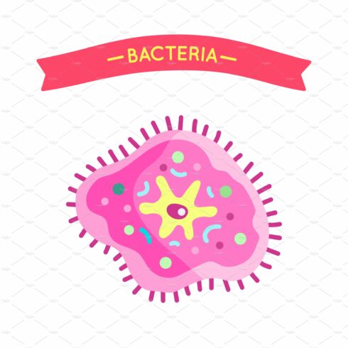 Bacteria Virus Cell Poster Vector cover image.