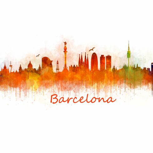 Barcelona Cityscape Skyline cover image.