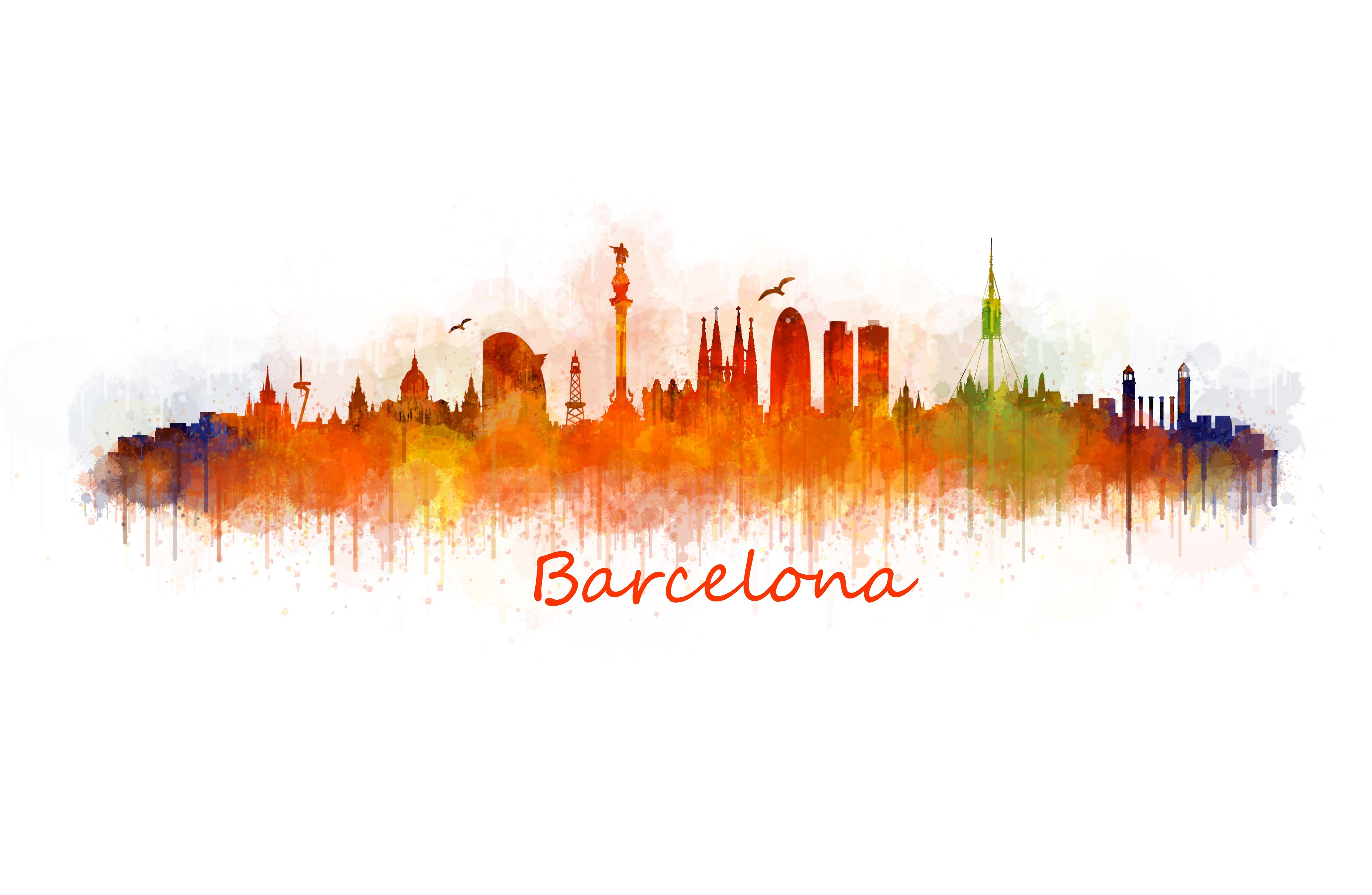 Barcelona Cityscape Skyline cover image.