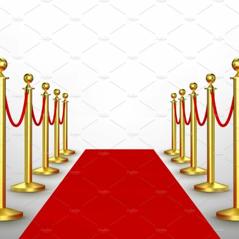 Barrier ropes and red carpet cover image.