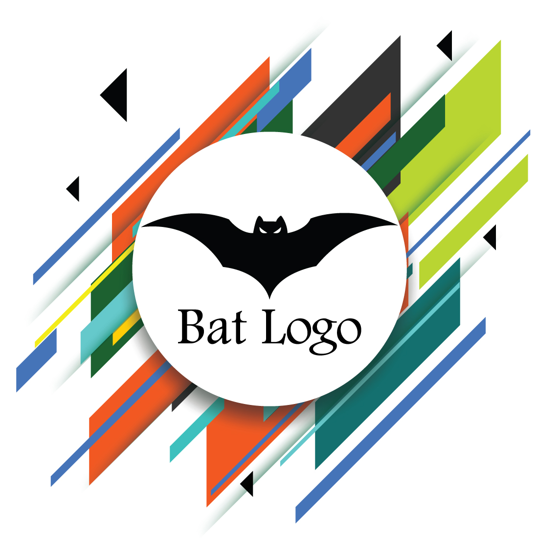 Bat Logo Vector Design cover image.