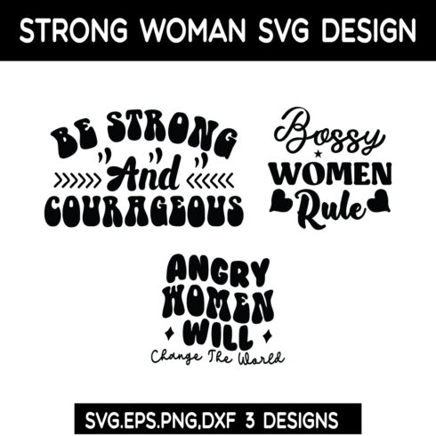 woman SVG bundle cover image.