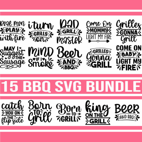 BBQ SVG Bundle cover image.