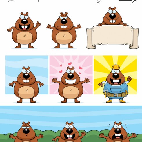 Cartoon Beaver Series cover image.