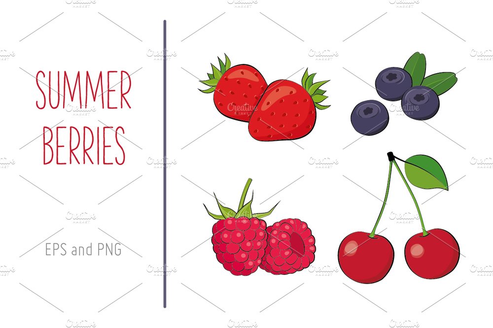 Summer berries cover image.