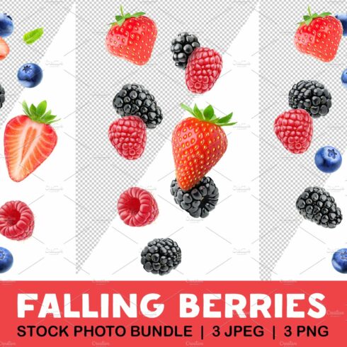 Falling berries cover image.