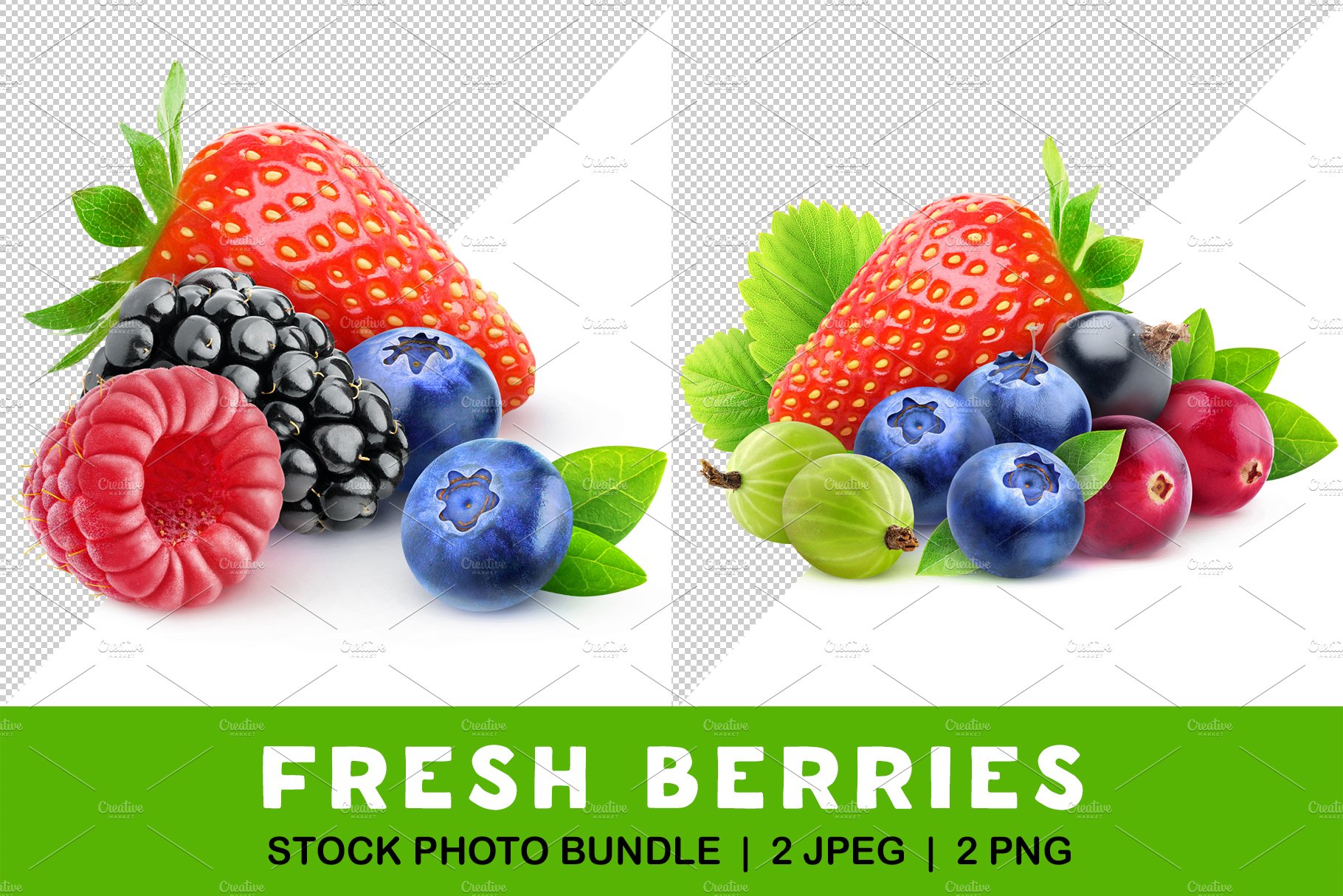 Isolated berries cover image.