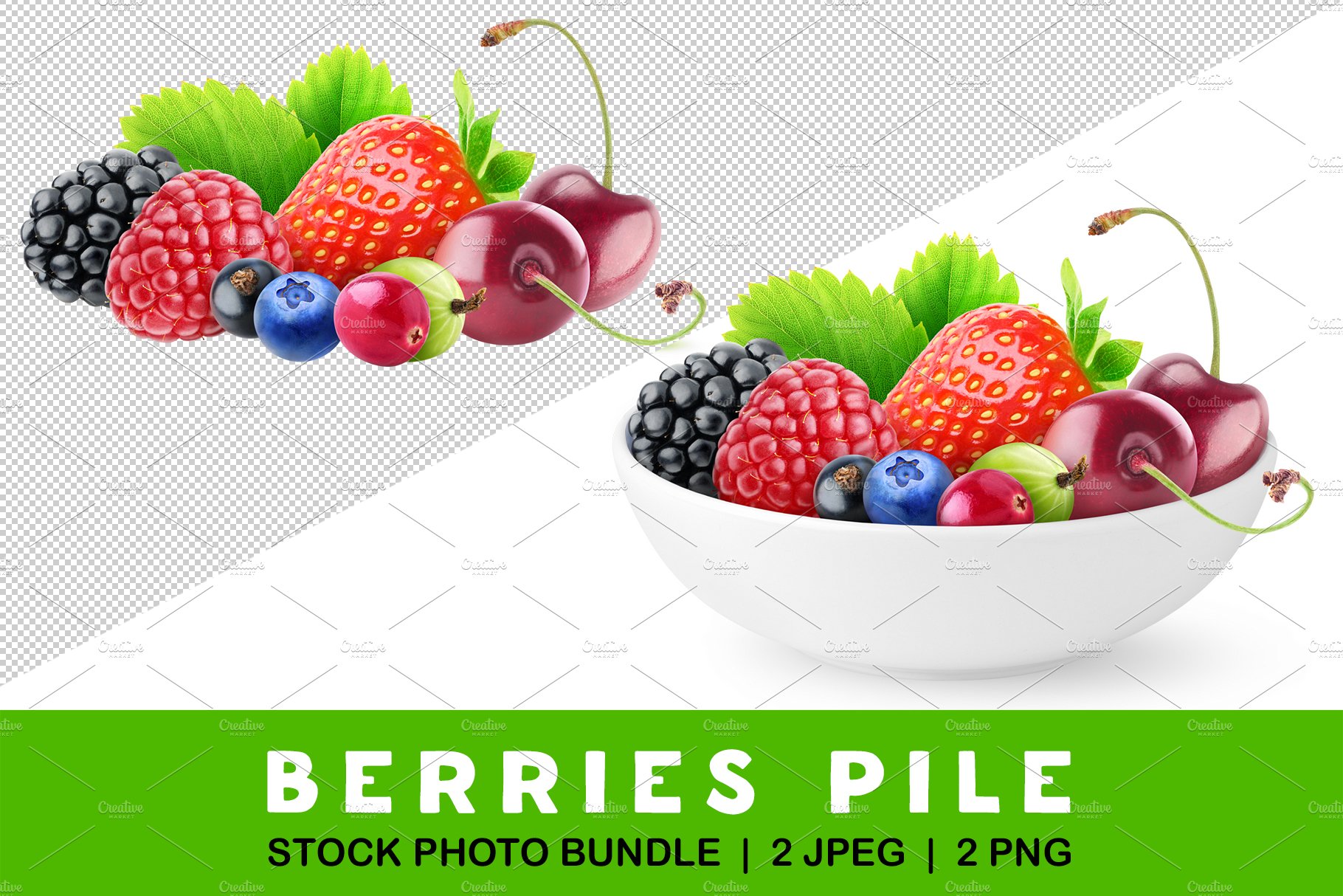 Pile of berries cover image.